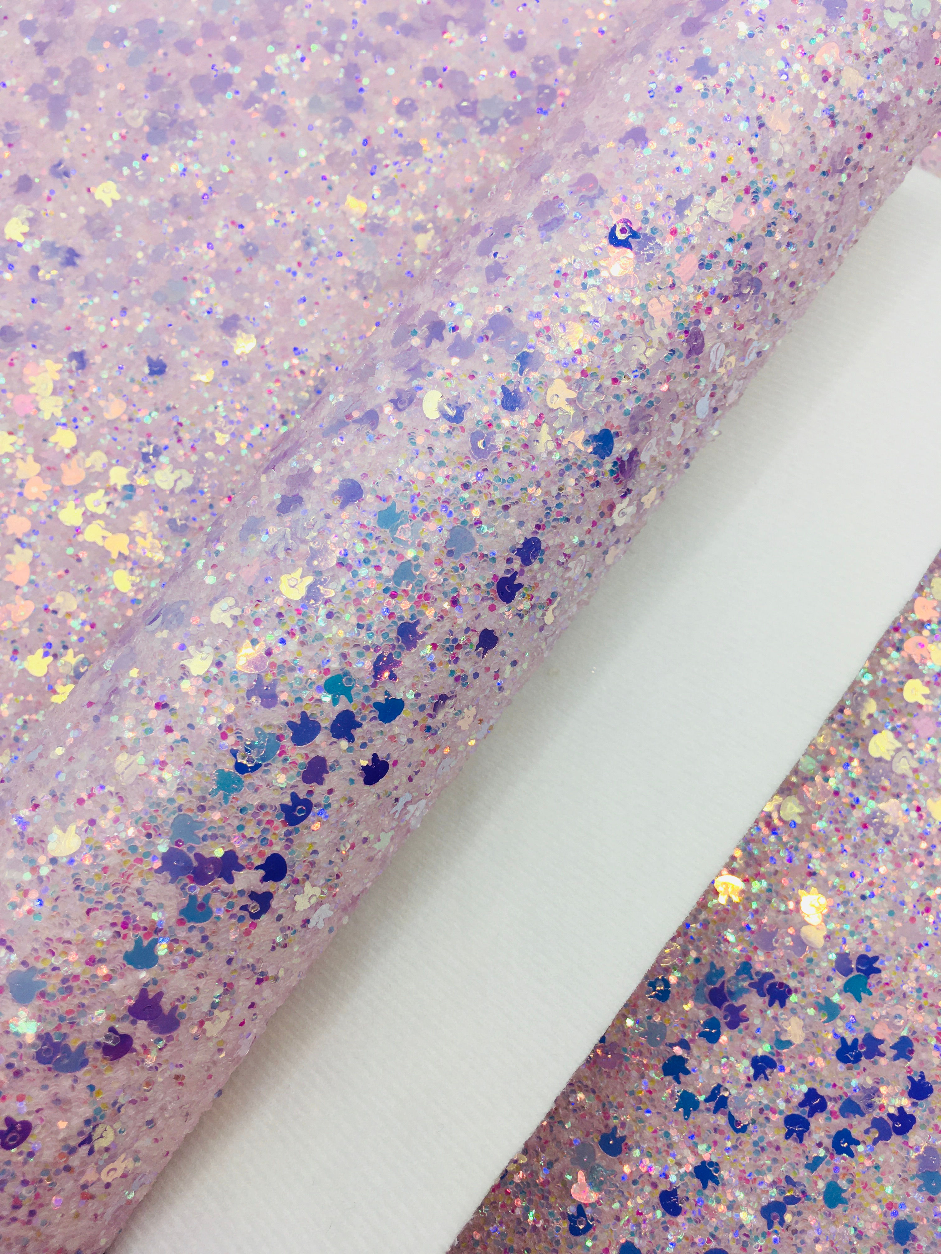 Chunky Glitter - Bunny bling pale pink