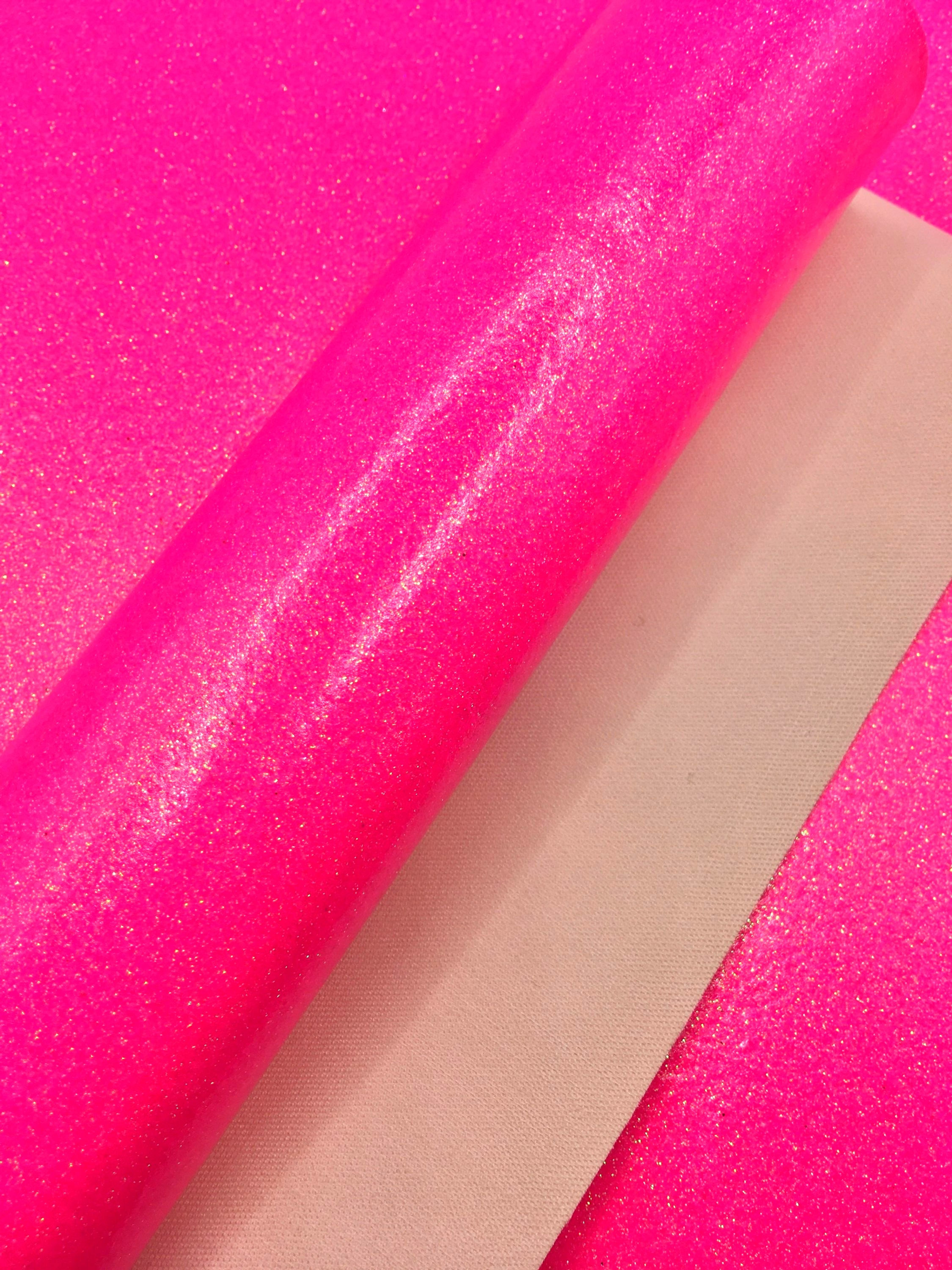 Leatherette PU - Neon - Pink