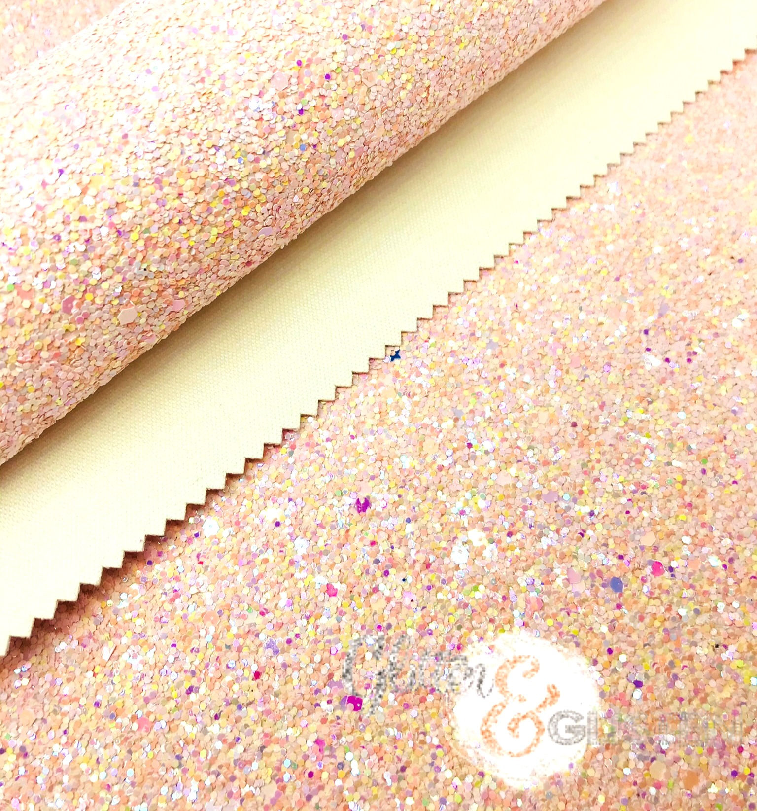 Chunky Glitter - Pastel - Pale Pink