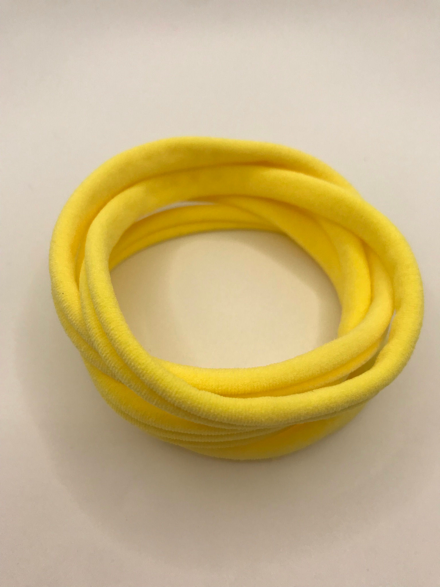 Soft Nylon headbands - Yellowj