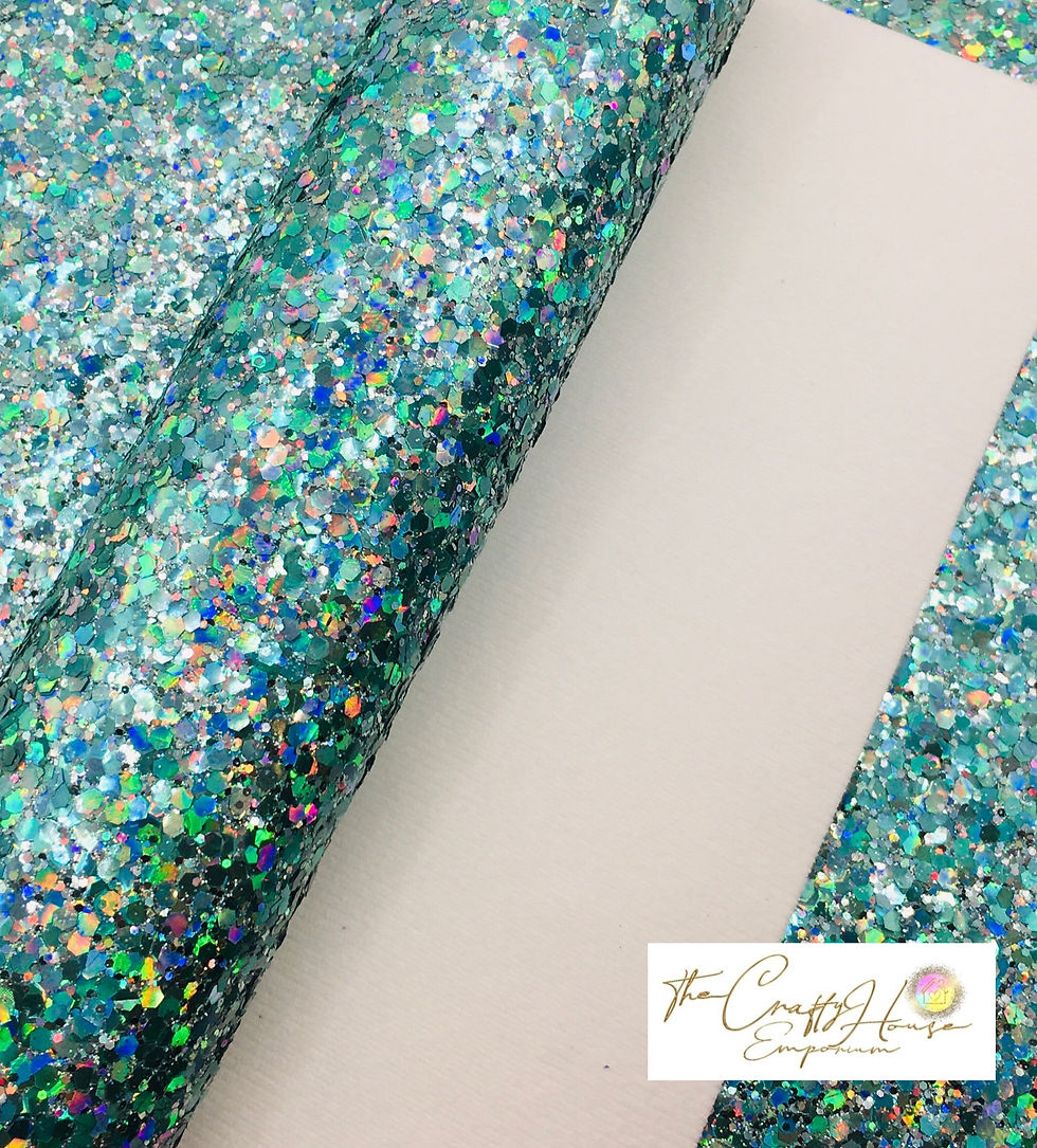 Chunky Glitter - Disco Bling - Aqua Blue