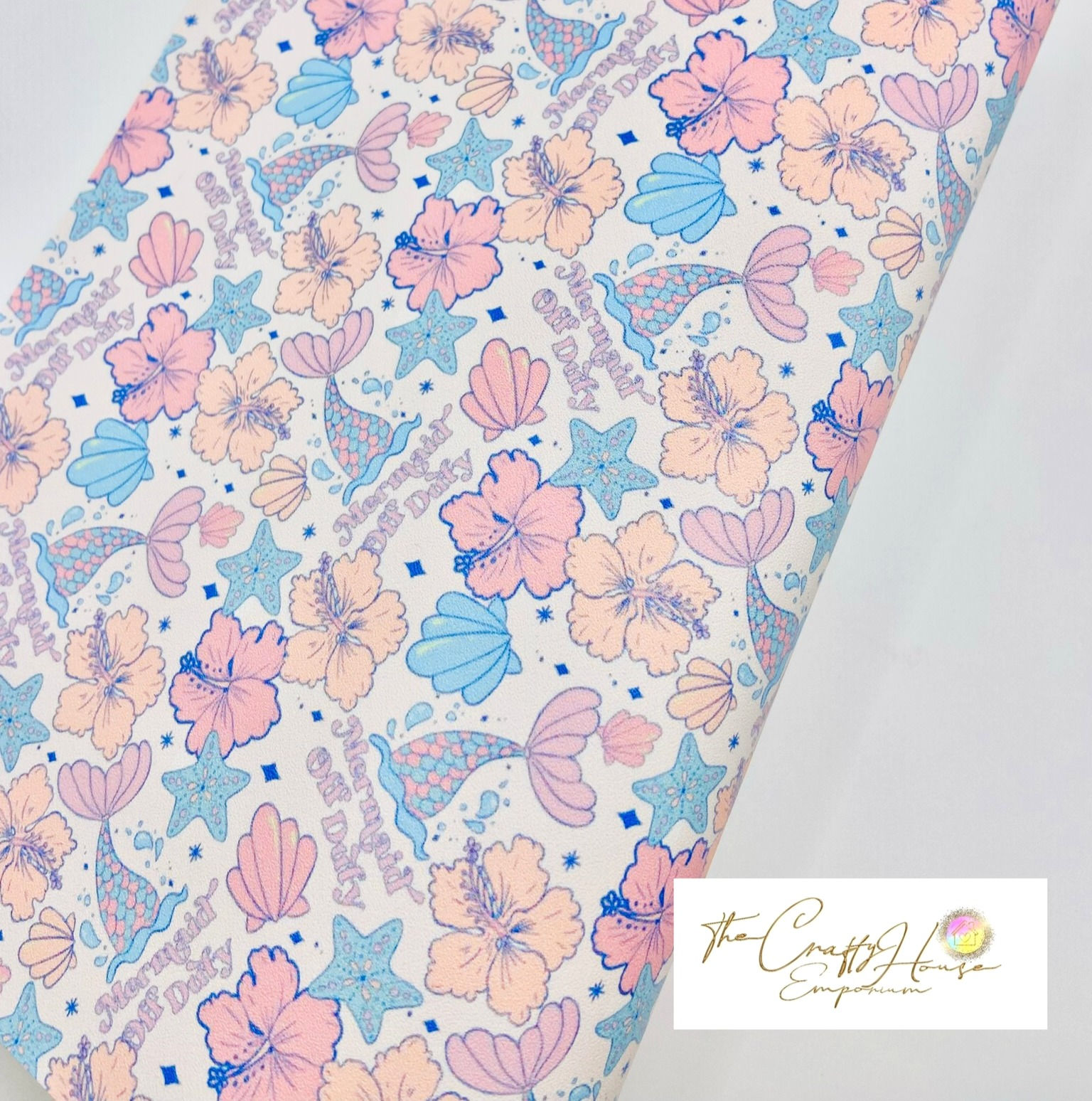 Faux Leather - Under the Sea - Mermaid off duty