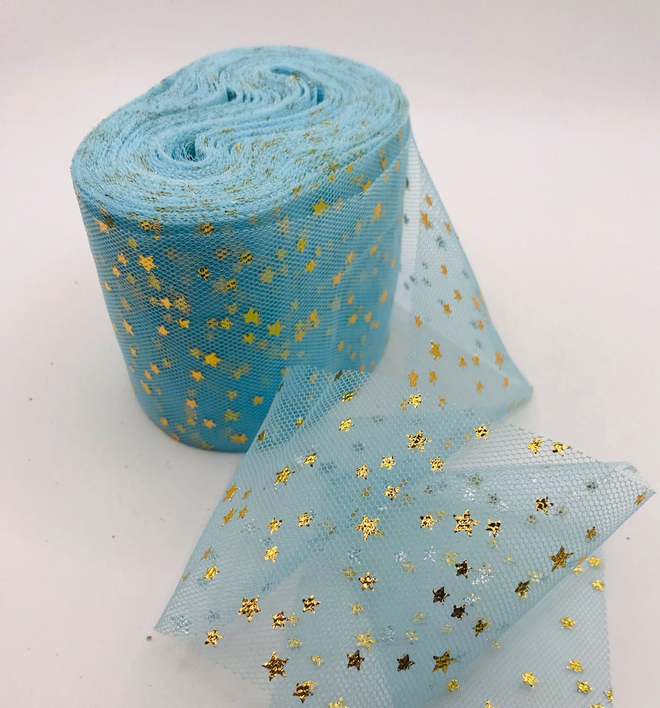 Tulle - Blue with stars