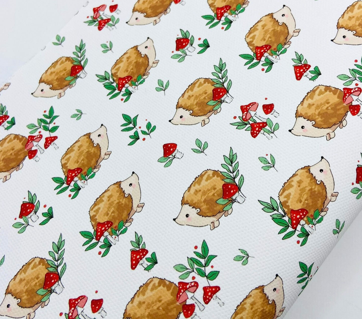 Autumn Prints - Little hedgehogs
