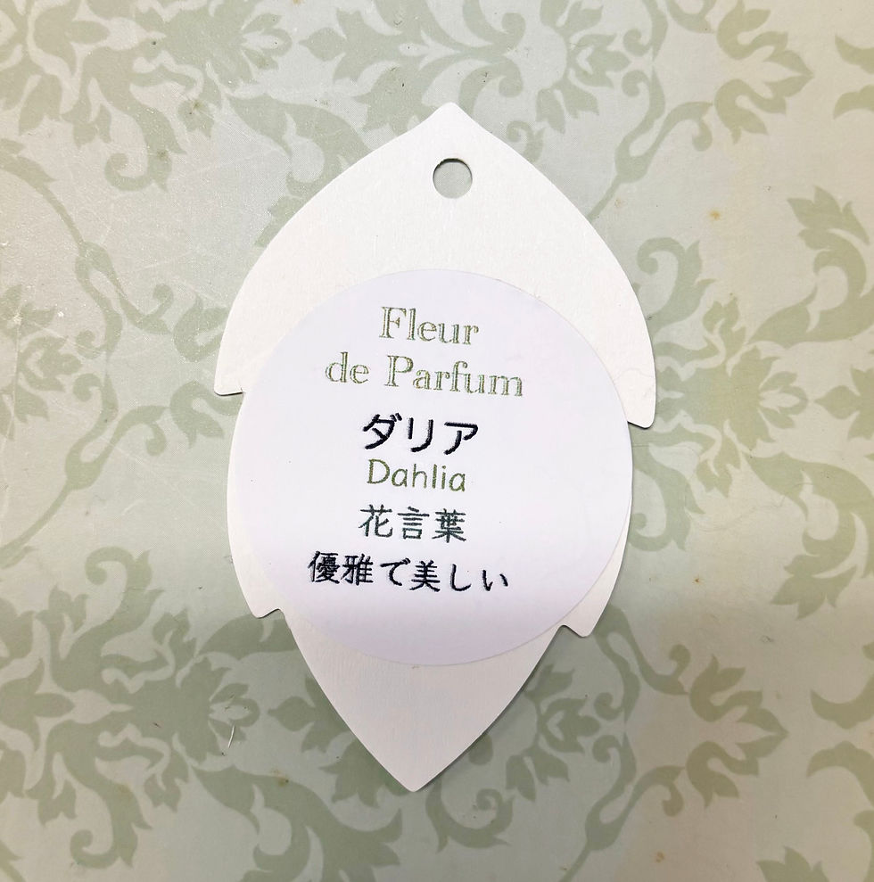 サムネイル： Fleur de Parfum　ダリア スクウェア