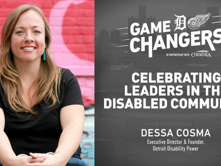Dessa Cosma recognized as Disability Pride Month Game Changers honoree