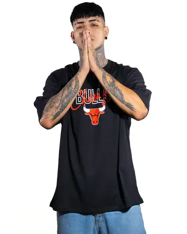 Miniatura: CAMISETA OVERSIZE H CHICAGO NEGRO