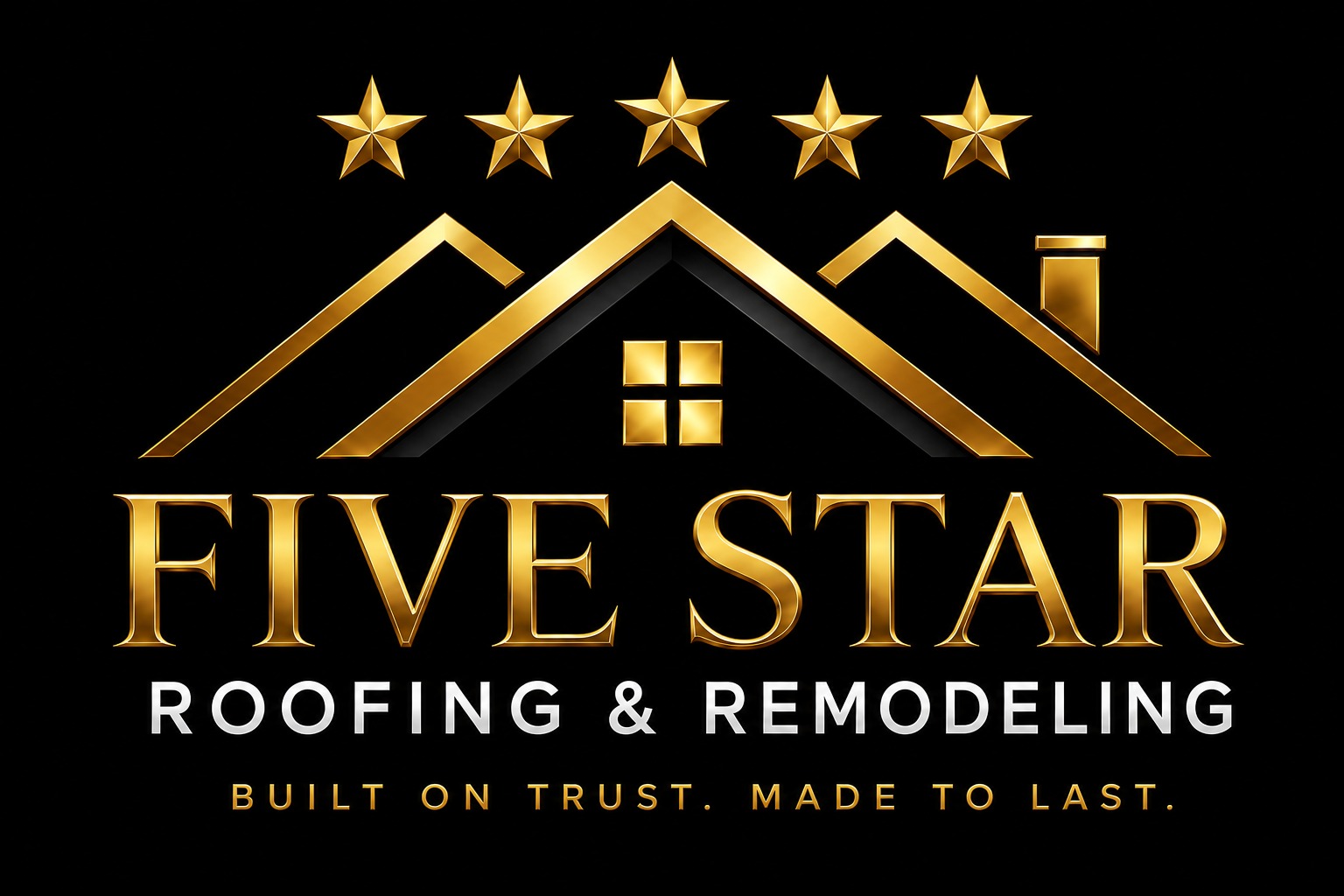 Five Star Roofing and Remodeling logo