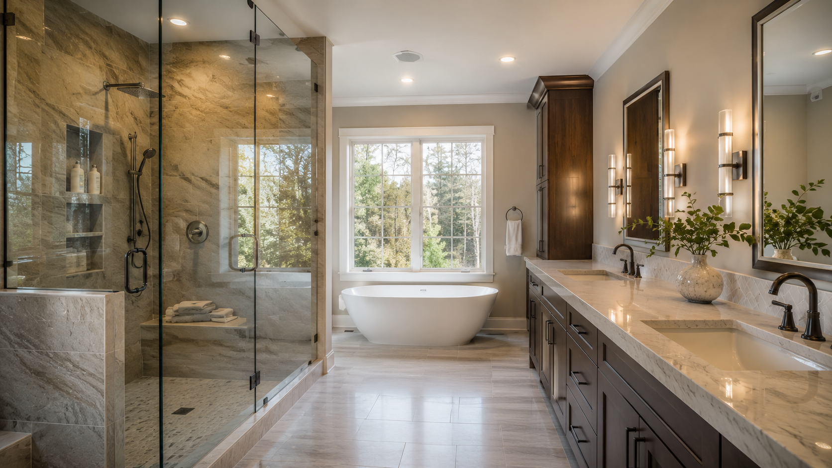 Bathroom remodeling by Five Star Roofing