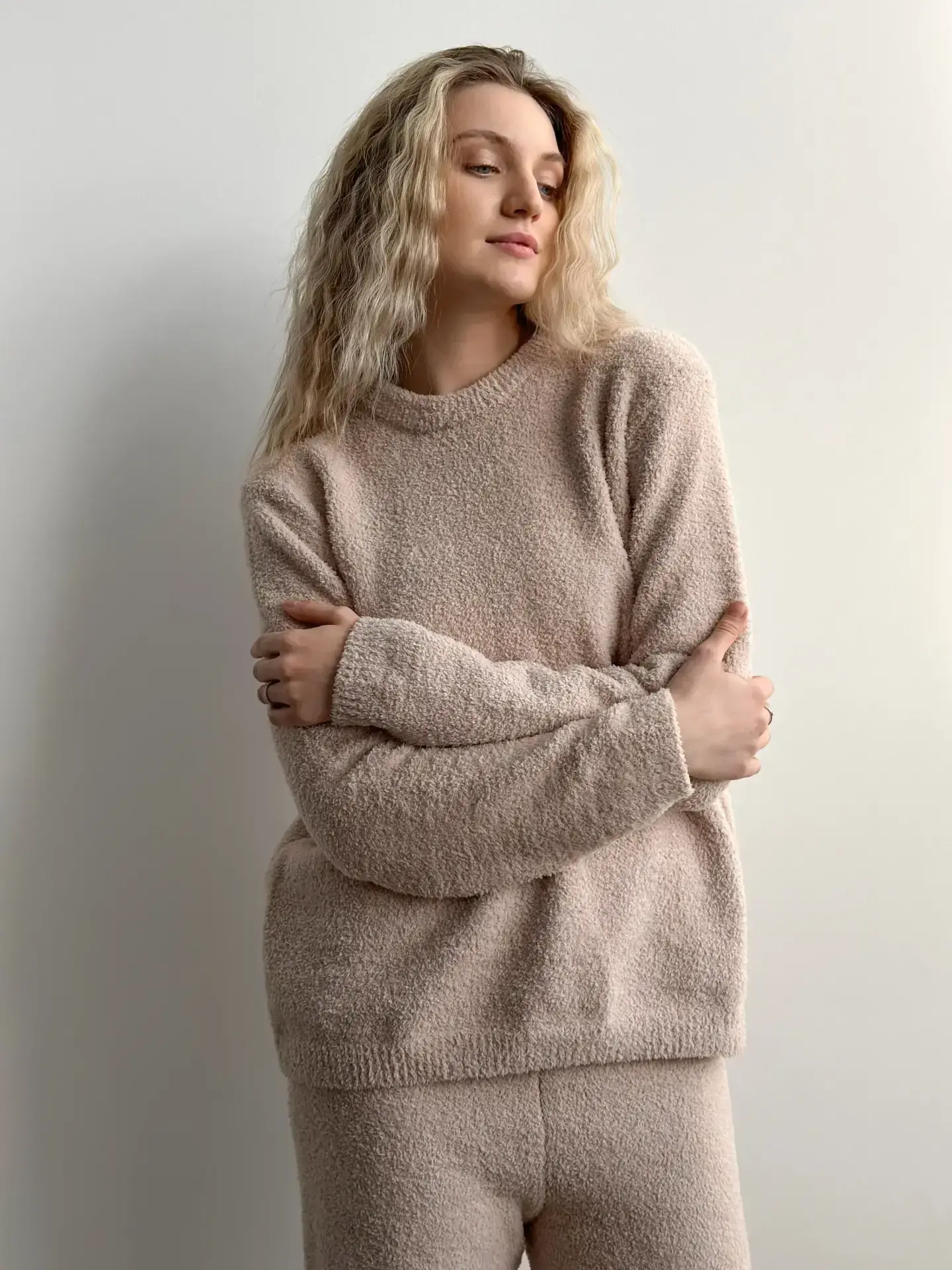 Soft в’язана кофта бежева