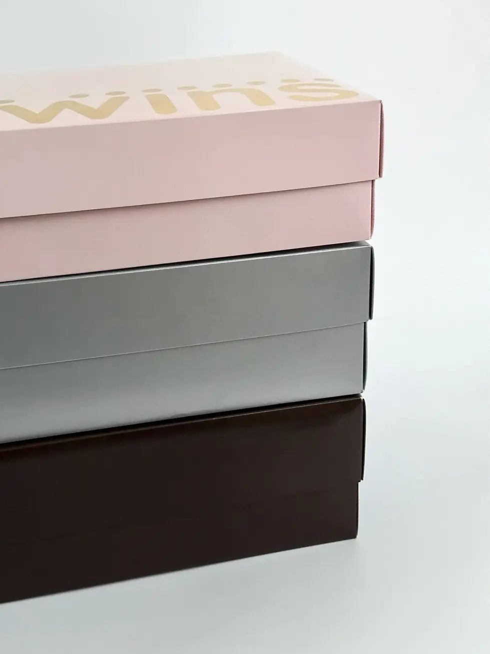 Прев'ю: Подарунковий бокс коричневий (великий)