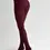 Прев'ю: Колготи трикотажні білий горох на бордо