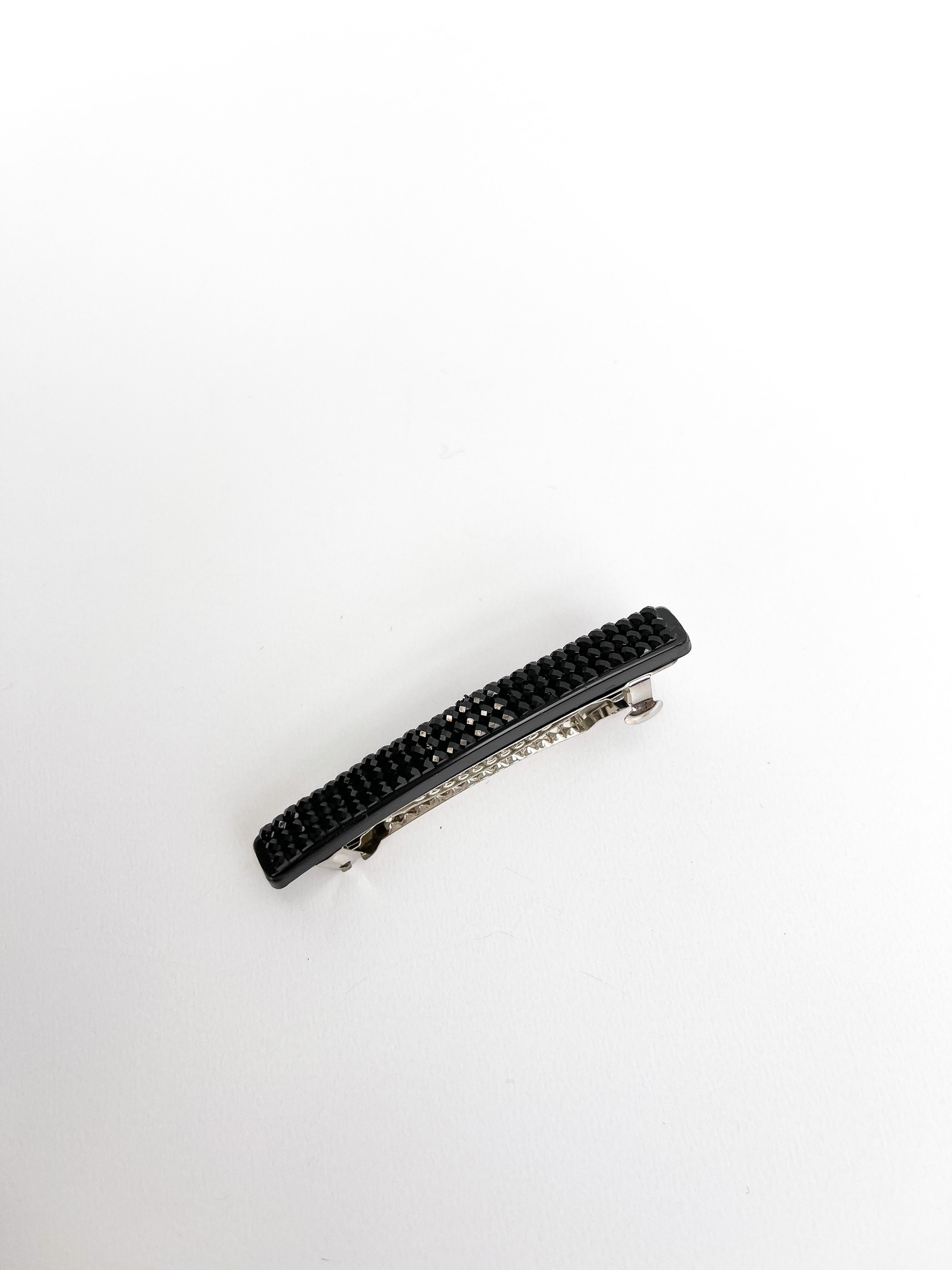 Заколка автомат для волосся чорного кольору