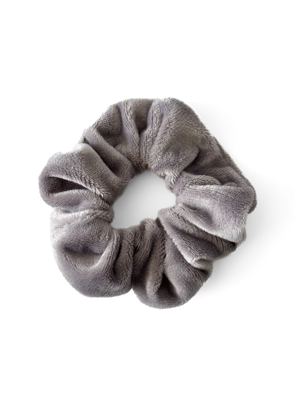 Резинка плюш сірий