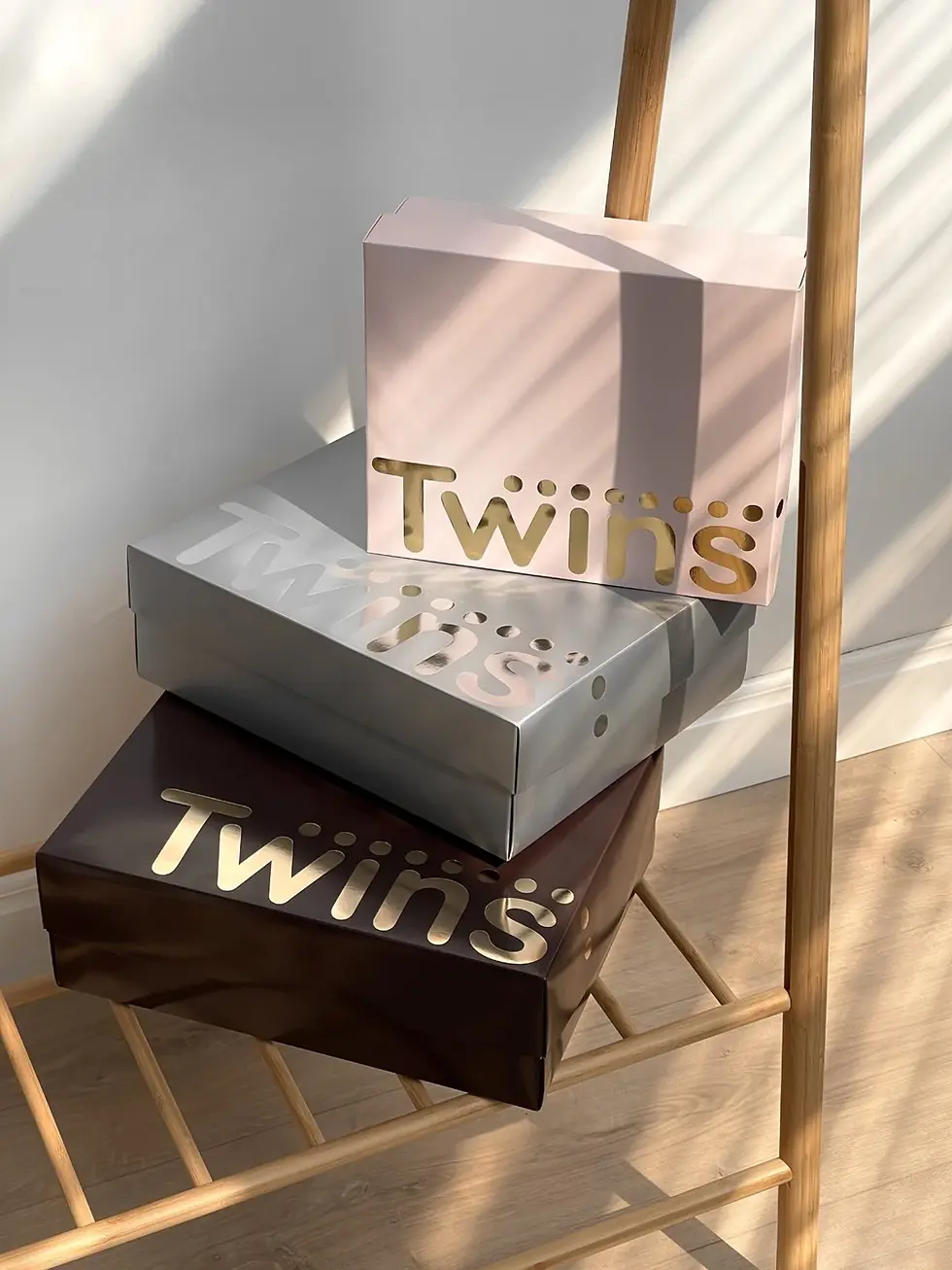 Прев'ю: Подарунковий бокс рожевий (малий)