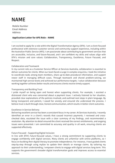 Personal statement prepared for employment and career applications.