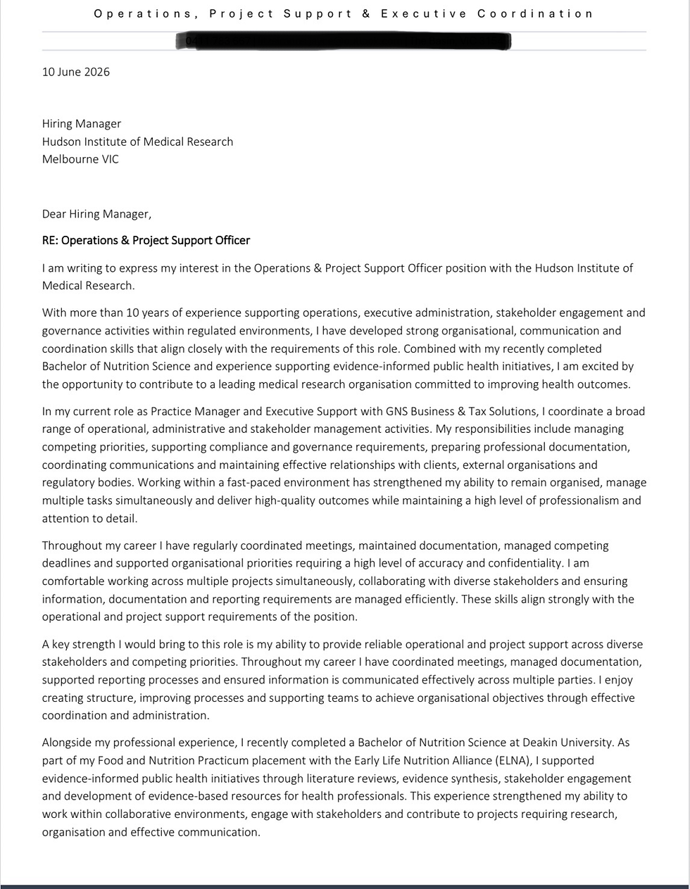 Career Document 9
