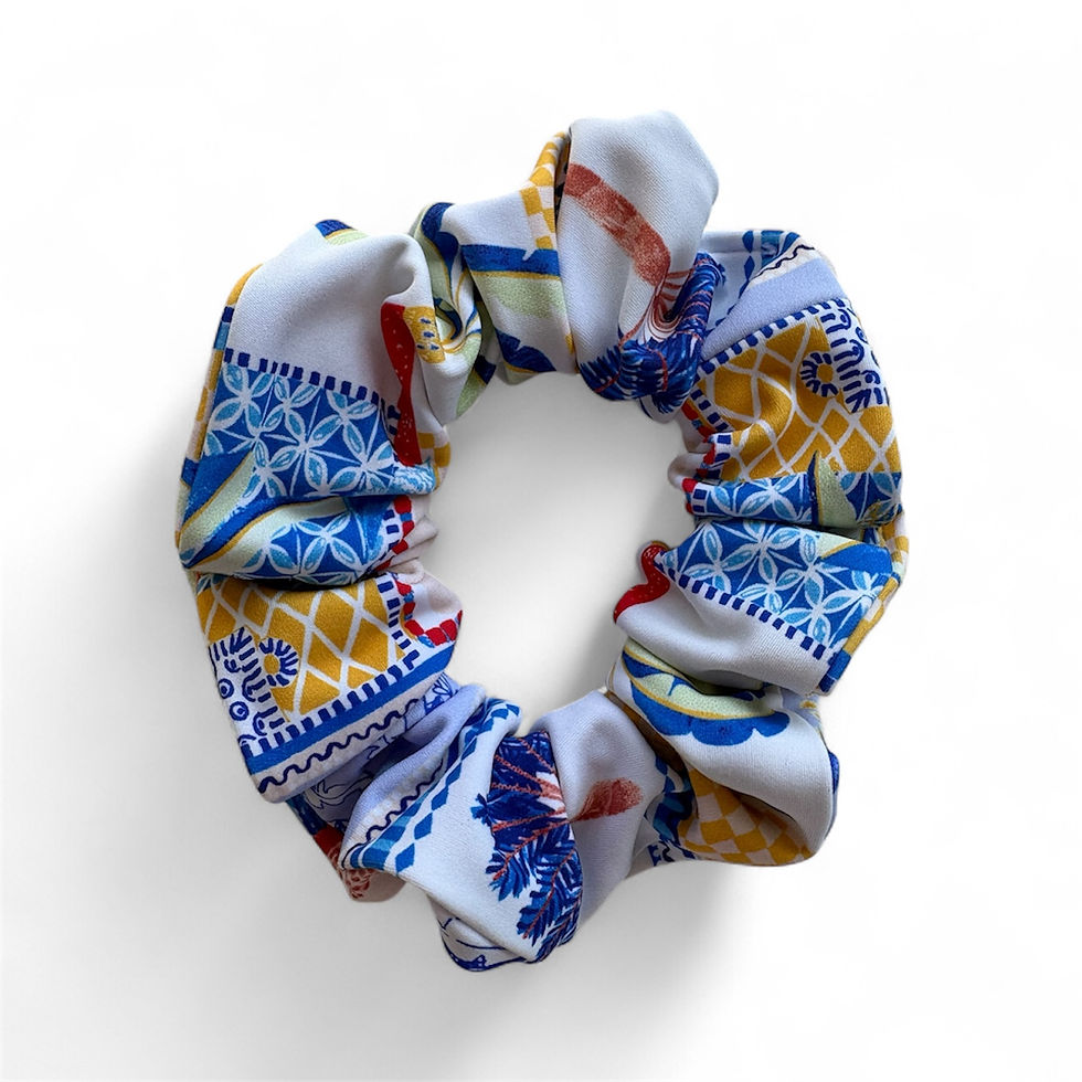 Palms Trees Swim Standard Scrunchie