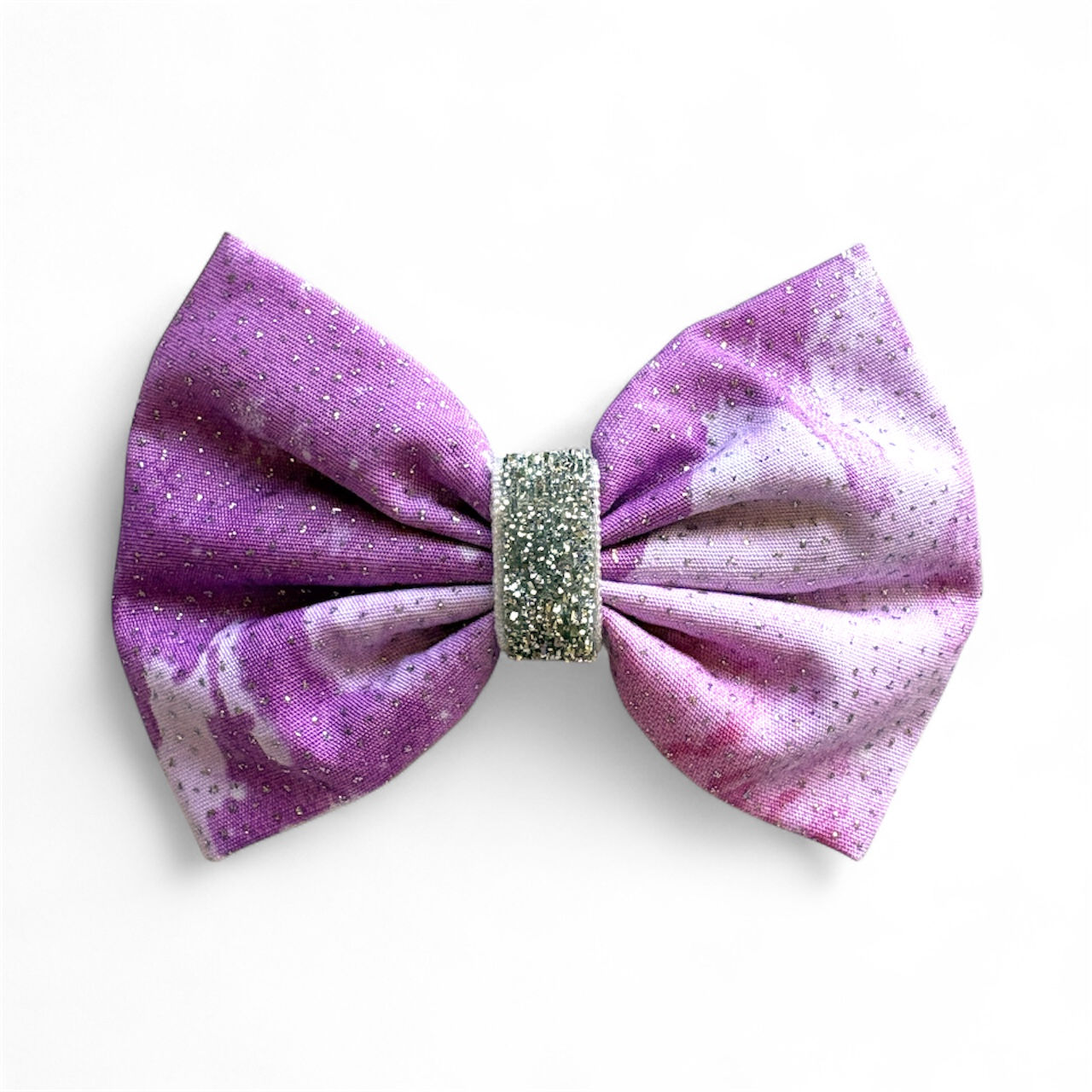Pink Glitter Mini Bow