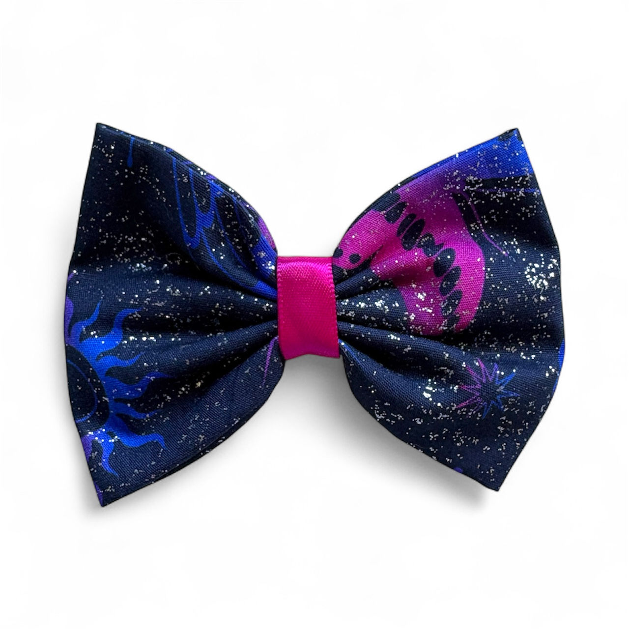 Glitter Butterflies Mini Bow