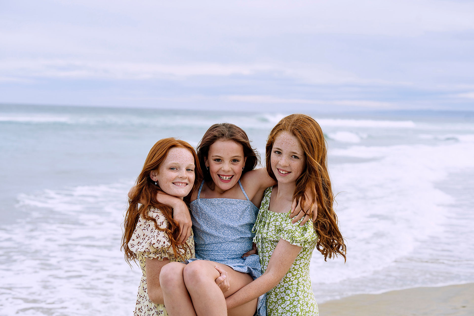 Dunedin children photography at a beach by Angela Haig Photography