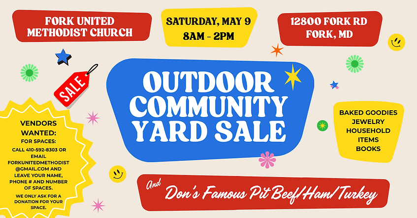 Fork UMC Community Yrd Sale.png