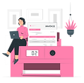 Printing invoices-pana.png