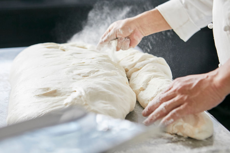 making bread