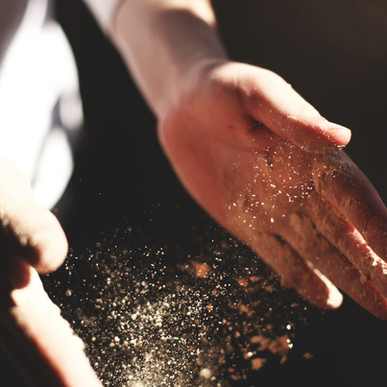 making bread