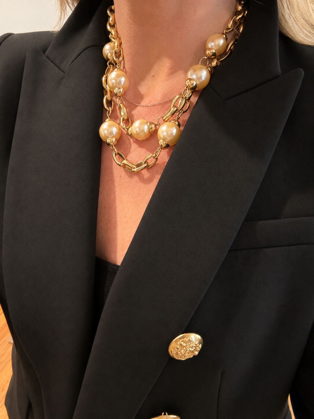 Givenchy pearl necklace