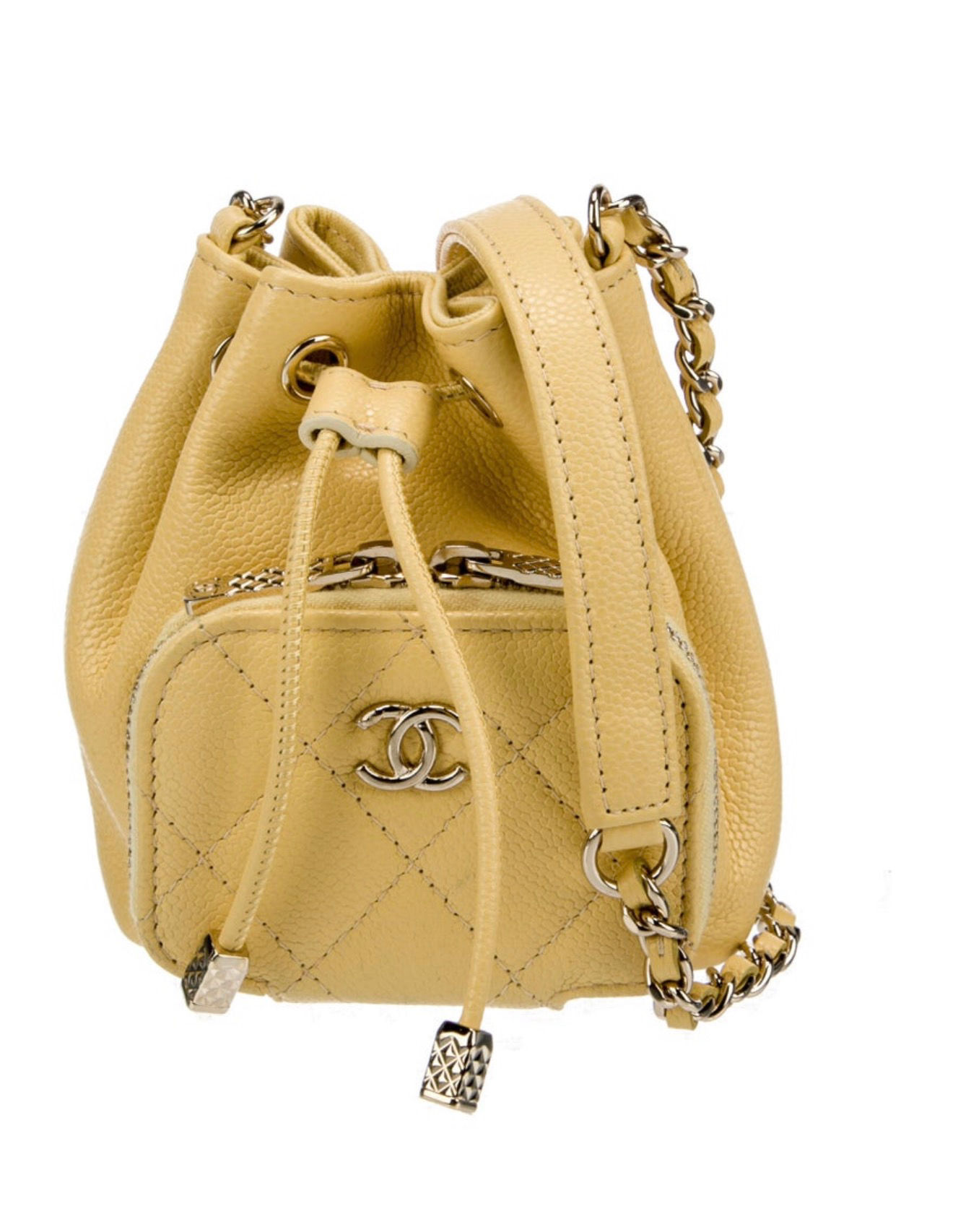Chanel mini business affinity bucket bag 
