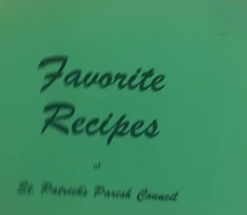 Vintage cookbook