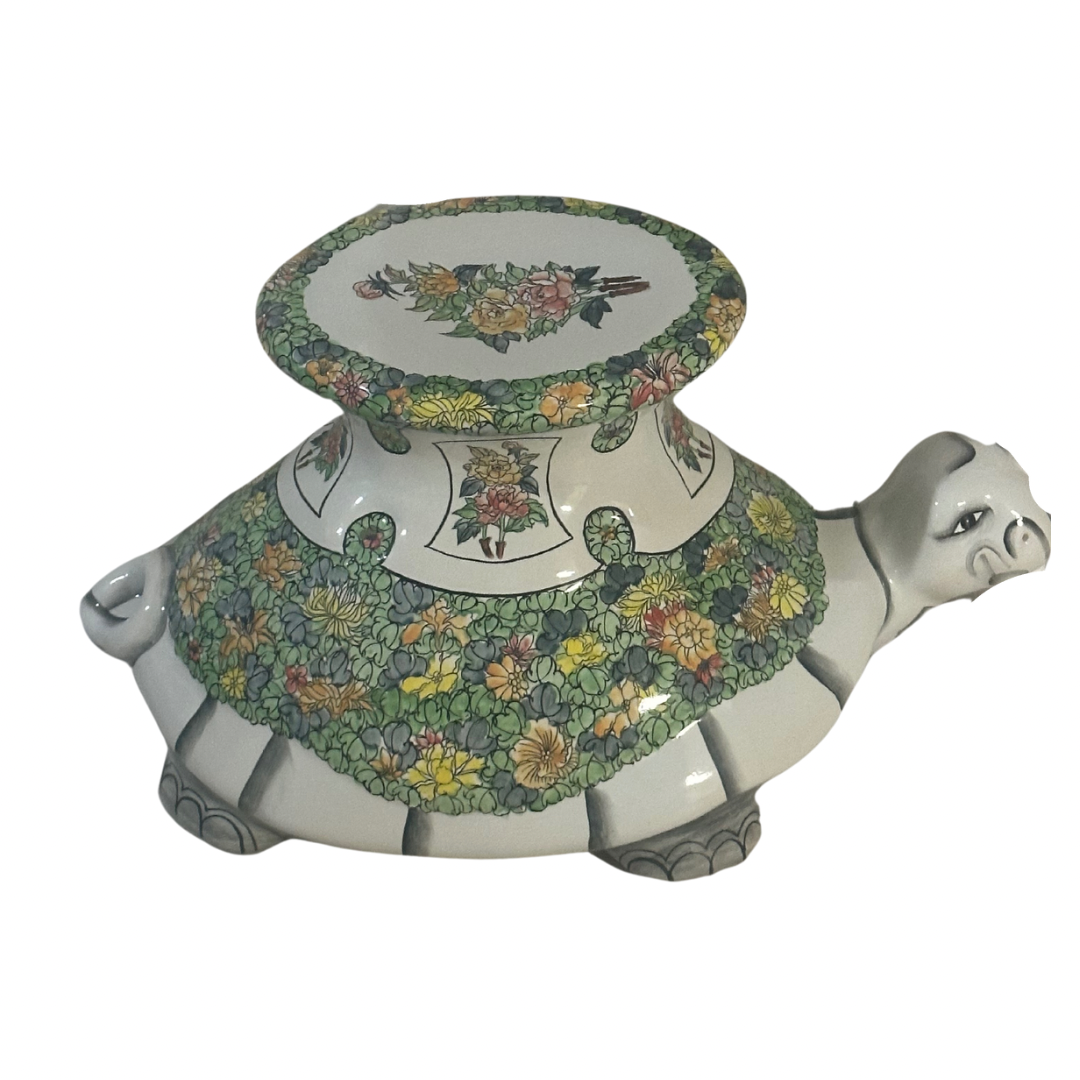 Vintage italian ceramic turtle