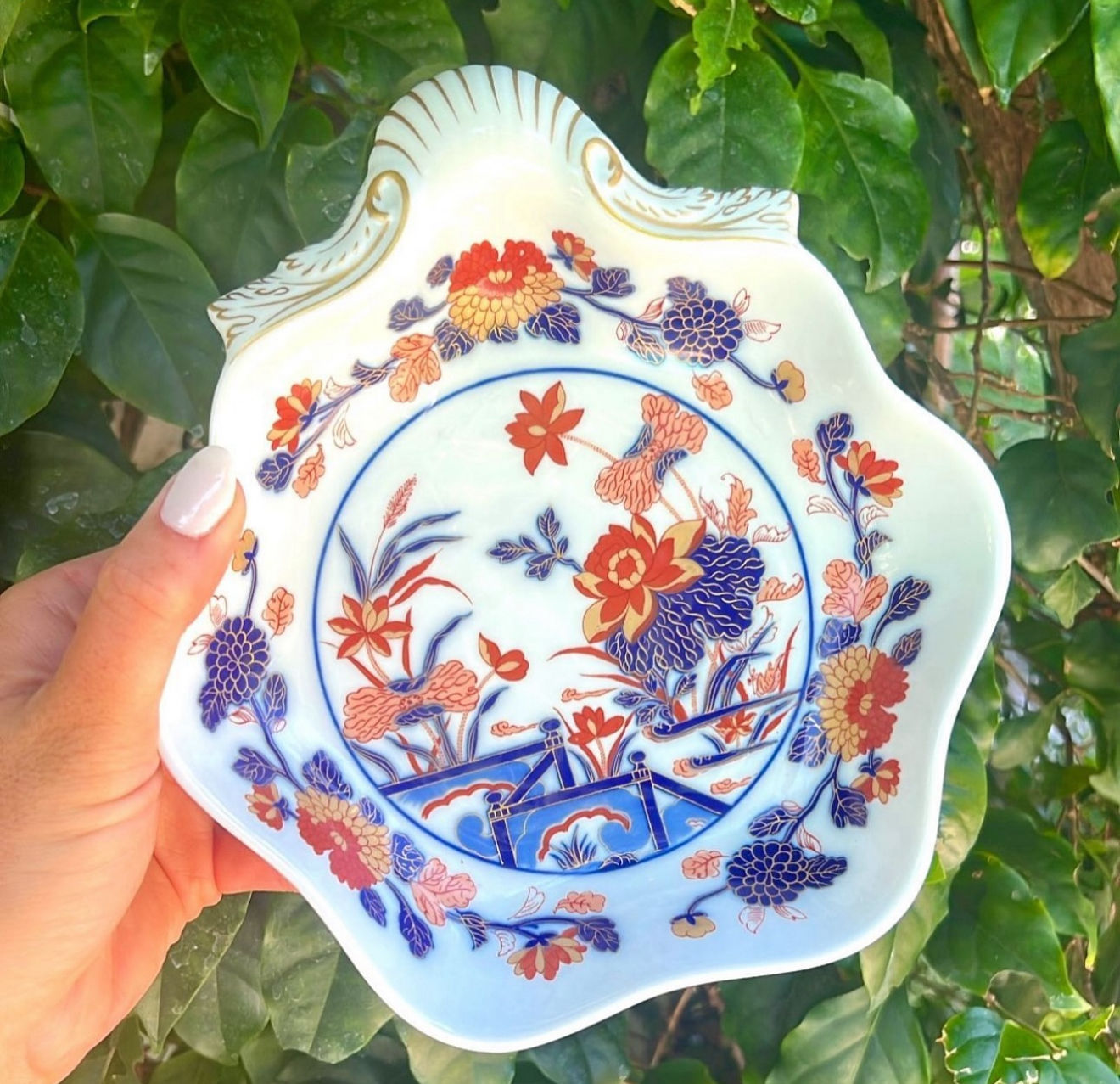 Vista Alegre trinket dish 