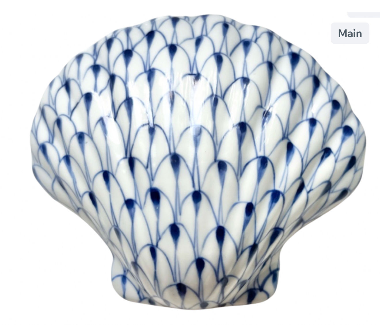 Vintage fishnet shell