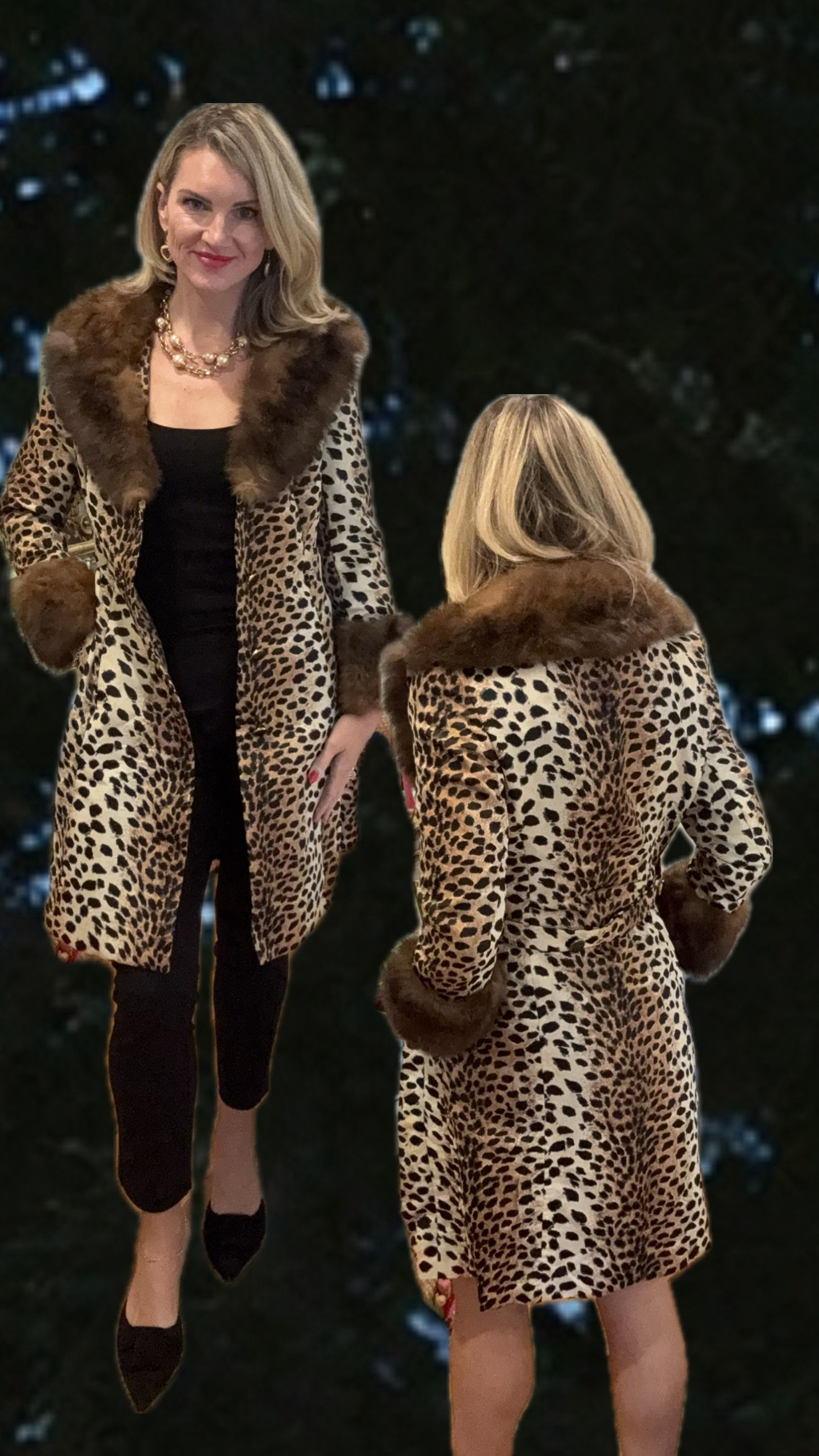 1960’s leopard coat