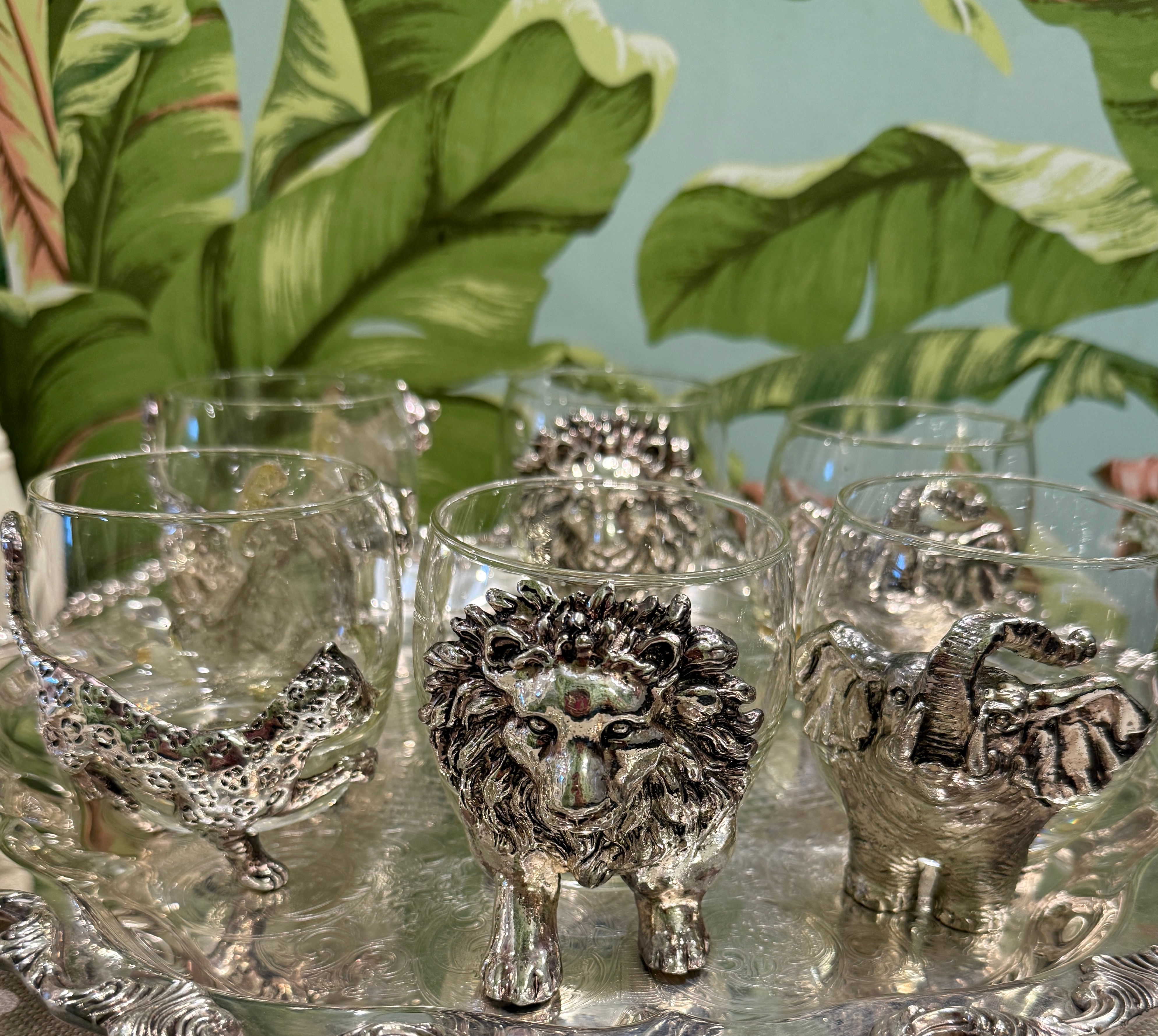 Vintage Arthur Court safaria double old fashipneds