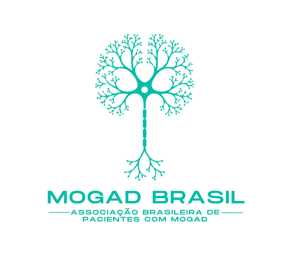 Logo MOGAD Brasil: Associação Brasileira de Pacientes com MOGAD