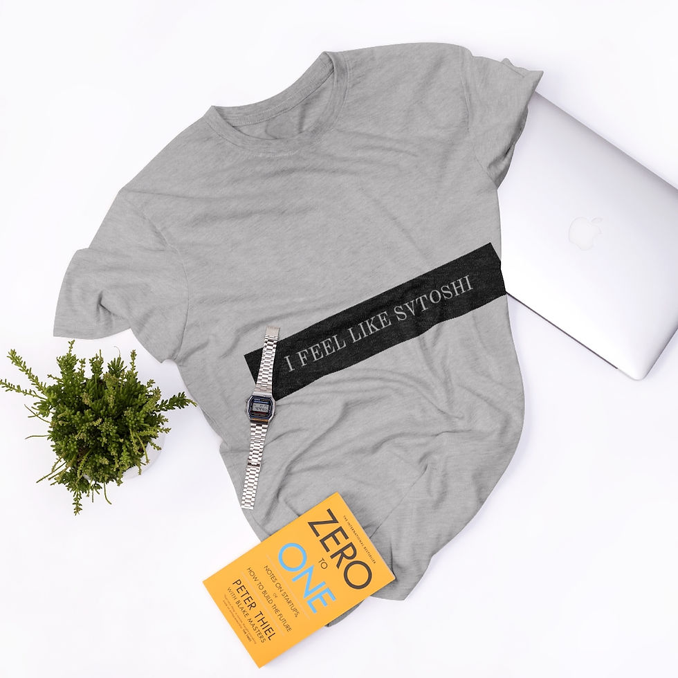 縮圖：IIS I FEEL LIKE SATOSHI TRI-BLEND TEE