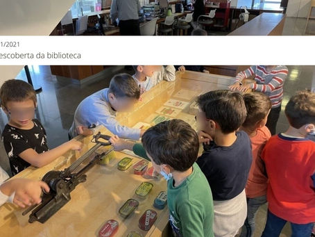 À descoberta da biblioteca
