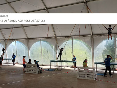 Visita ao Parque Aventura de Azurara