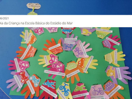 O Dia da Criança na Escola Básica Estádio do Mar