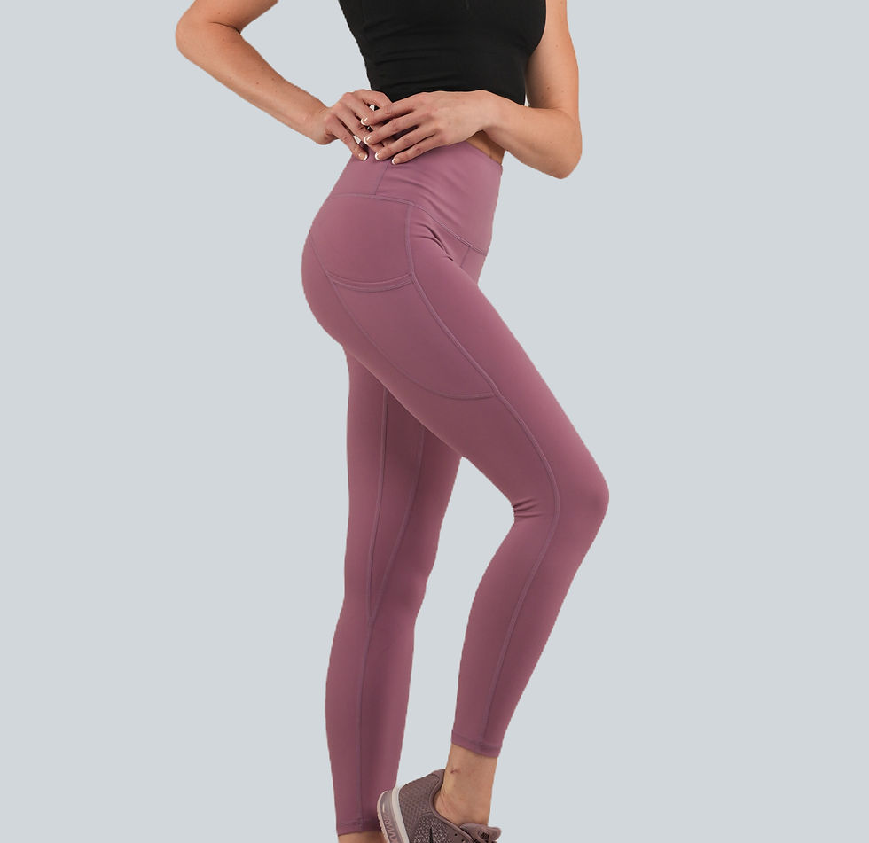 Thumbnail: Spindia All Day Leggings Dusty Mauve