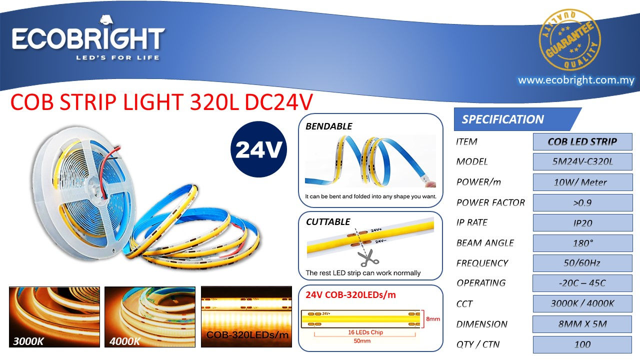 ECOBRIGHT 24V LED STRIP