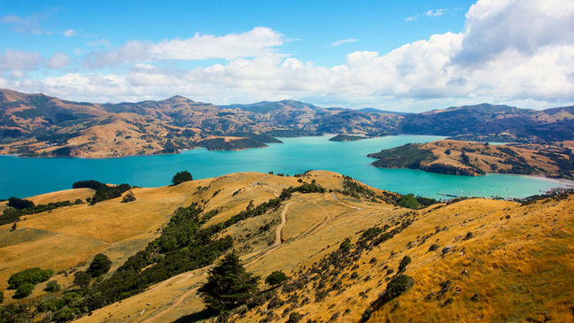 Views over Akaroa Harbour
