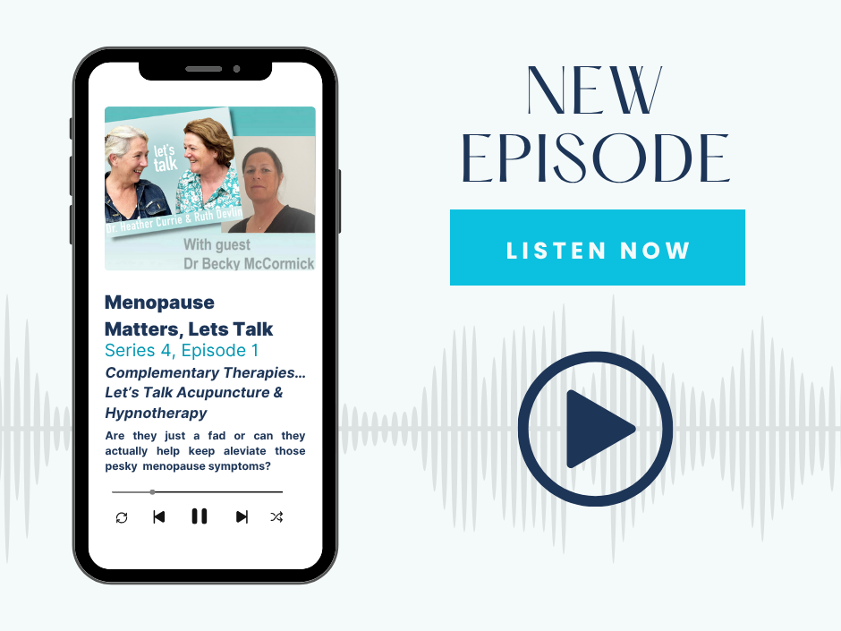 Picture of a phone with the podcast image for Series 4 episode 1