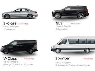 Luxury Mercedes-Benz chauffeur vehicles for corporate transport Christchurch