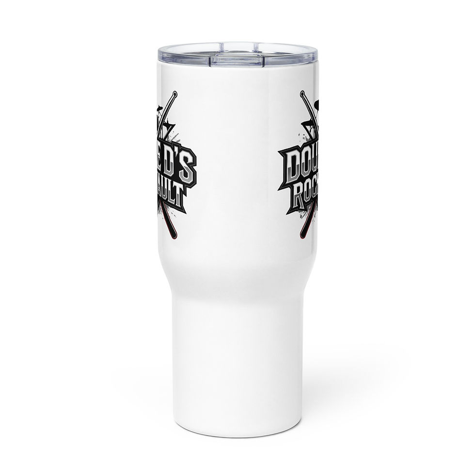 Thumbnail: Double D's Logo - Travel mug with a handle