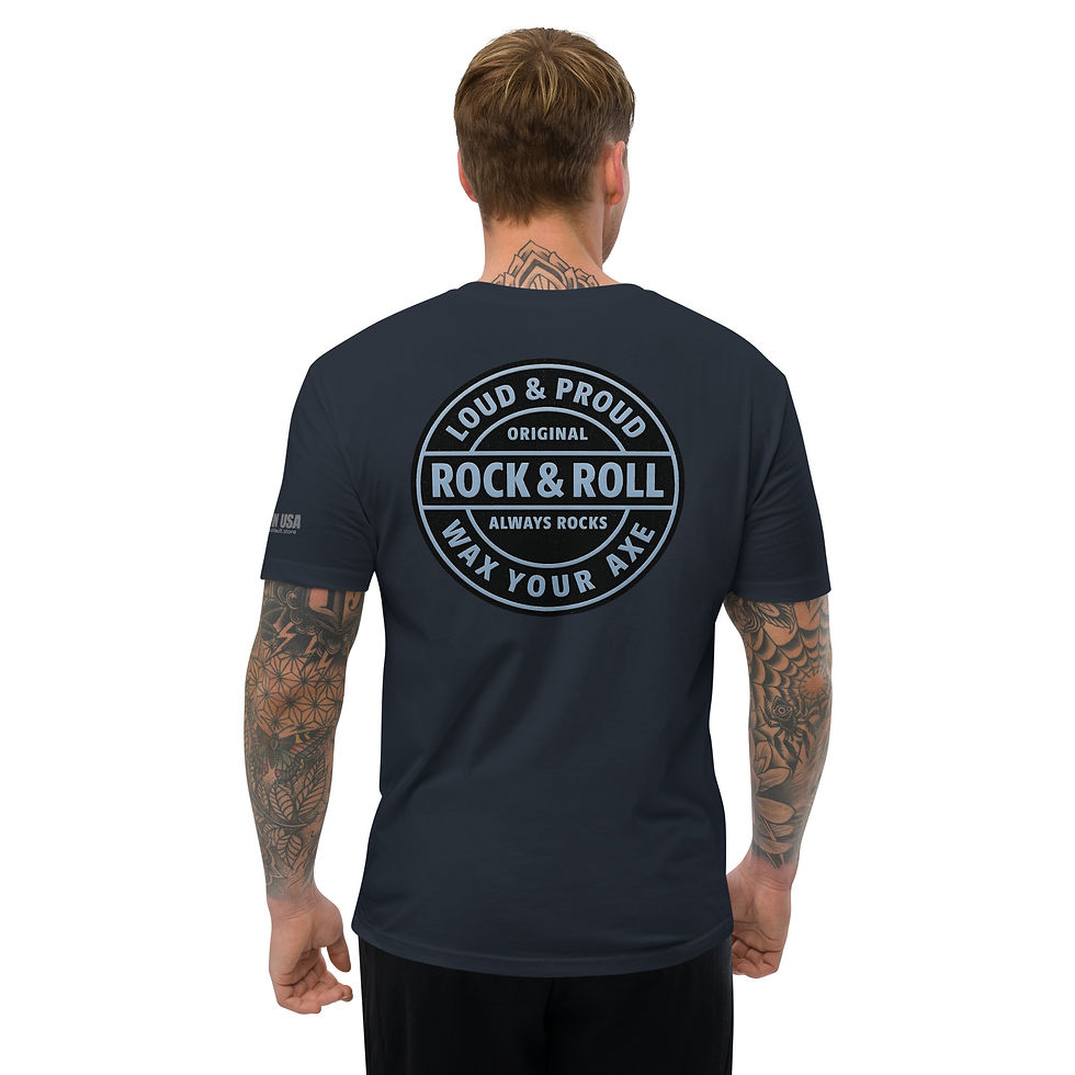 Thumbnail: Wax Your Axe - Men's Fitted T-shirt