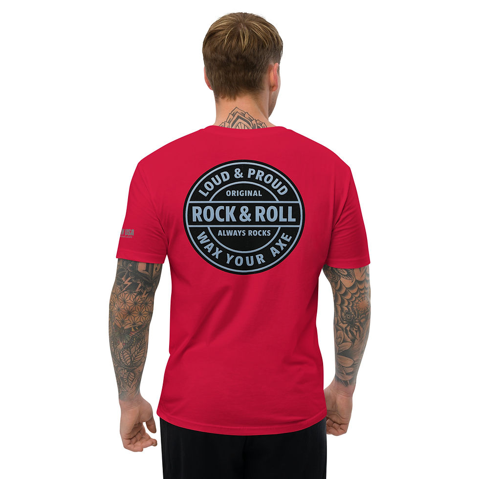 Thumbnail: Wax Your Axe - Men's Fitted T-shirt